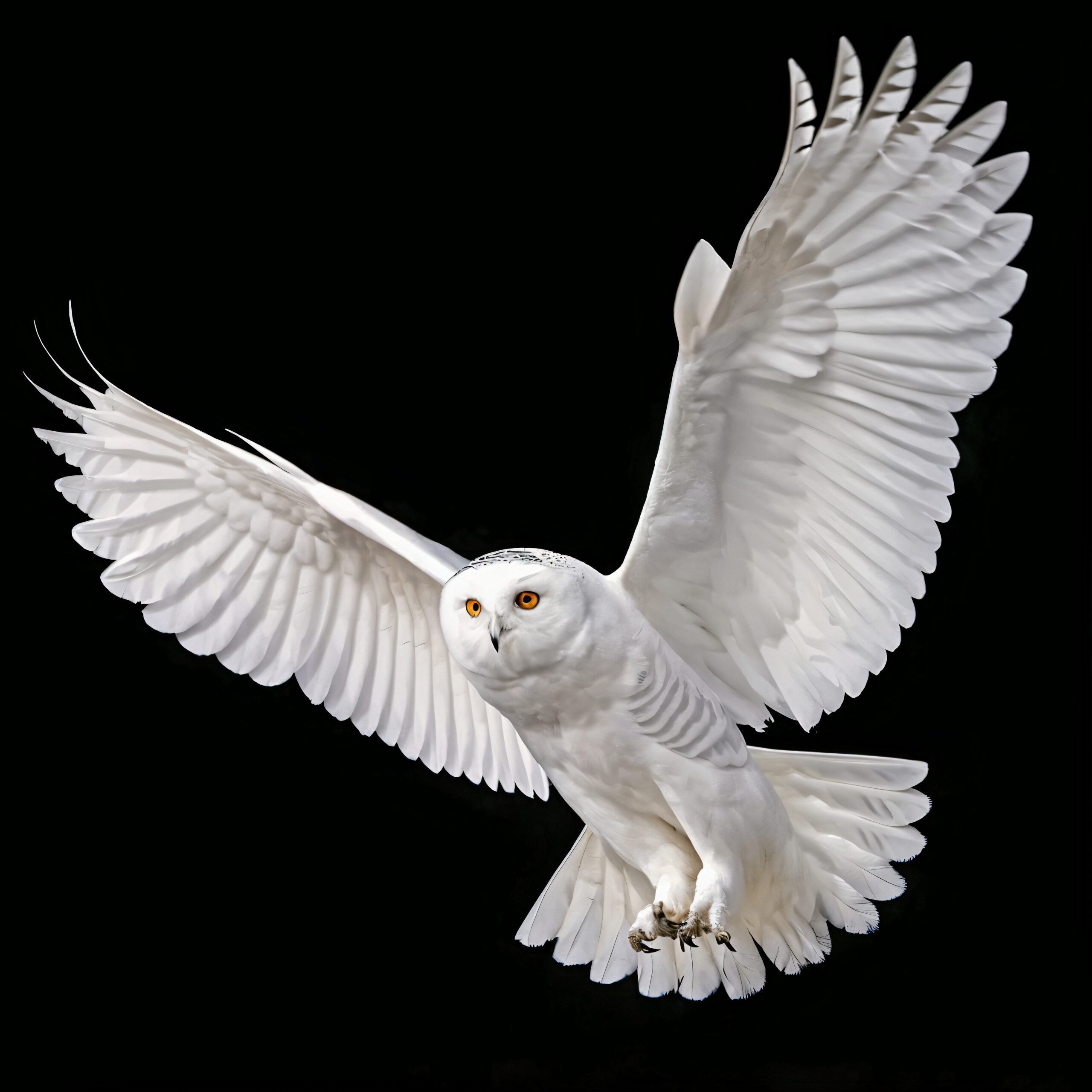 powerful-white-full-bodied-owl-on-black-background_LE_upscale_magic_x4_strength_40_similarity_50_light_ai_30_tone_enhance_30_color_enhance_30